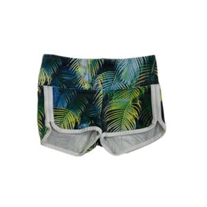 Aritzia -TNA stretchy leaf print shorts